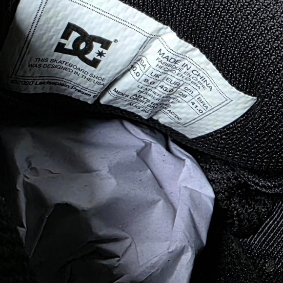 DC Shoes AC/DC Skateboarding Shoes- Size 10 - Picture 8 of 8